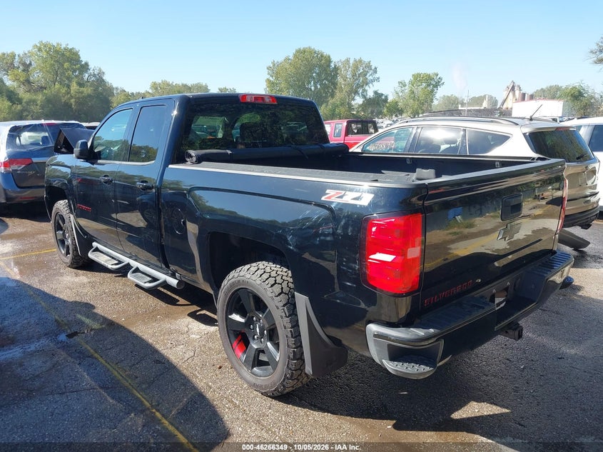 Vin: 1gcvkrec2hz406702, lot: 46766428, chevrolet silverado 1500 2lt 20173