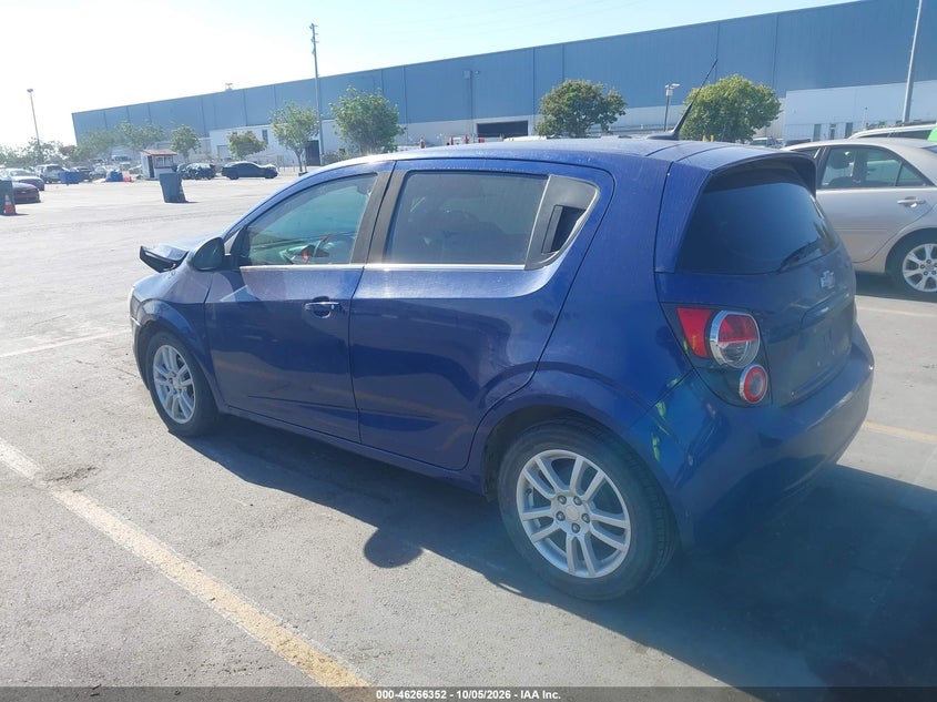 Vin: 1g1jc6sh5d4120613, lot: 46766431, chevrolet sonic lt auto 20133