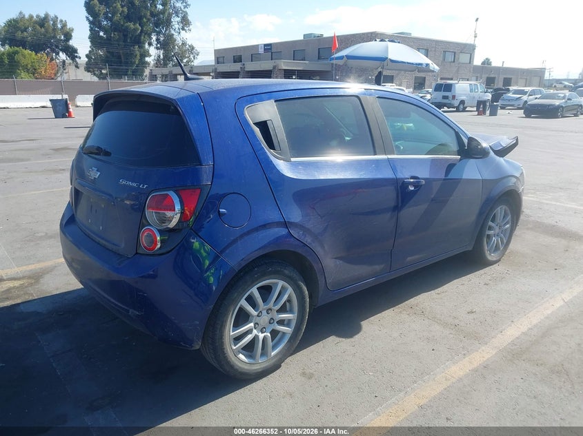 Vin: 1g1jc6sh5d4120613, lot: 46766431, chevrolet sonic lt auto 20134