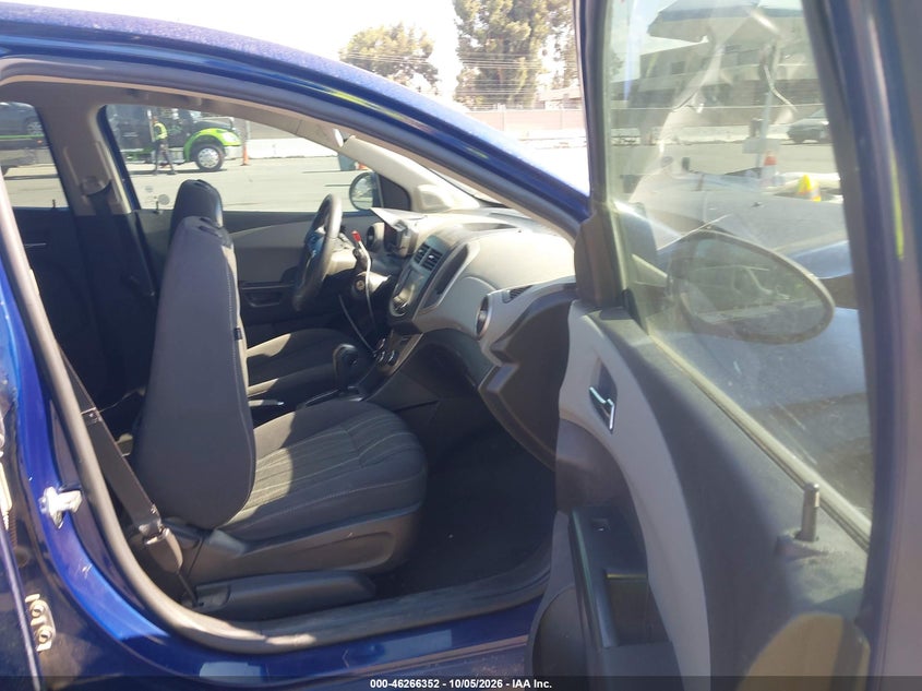 CHEVROLET SONIC 2013 VIN 1G1JC6SH5D4120613
