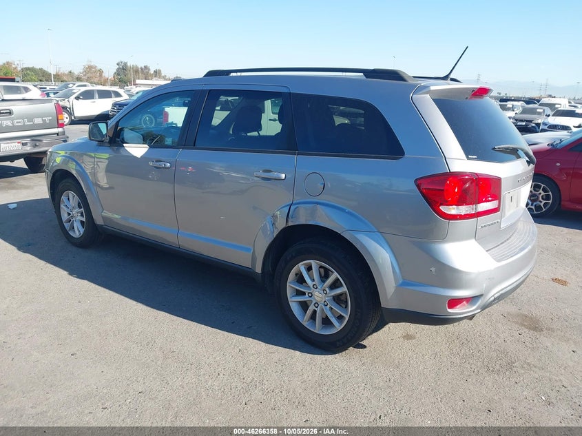 Vin: 3c4pdcbg6gt228757, lot: 46766437, dodge journey sxt 20163