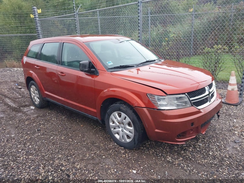 Vin: 3c4pdcab3et310402, lot: 46766453, dodge journey american value pkg 20141