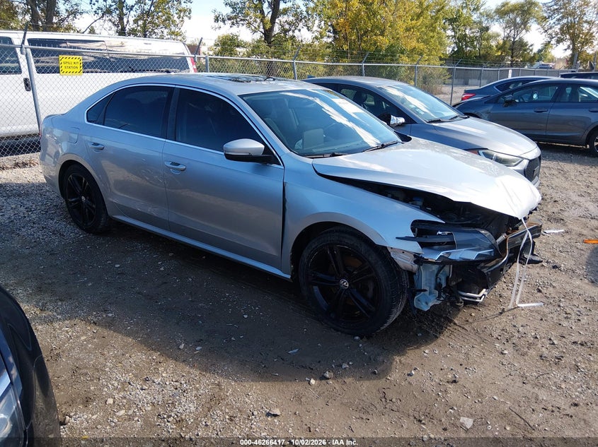 Vin: 1vwbh7a30ec015880, lot: 46766496, volkswagen passat 2.5l se 20141
