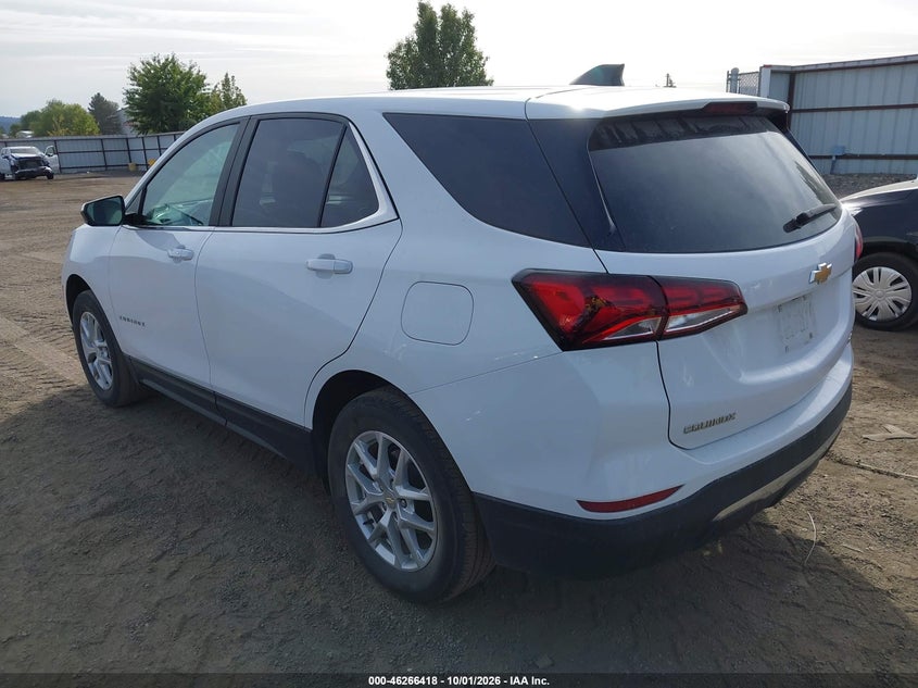 Vin: 3gnaxueg2pl155604, lot: 46766497, chevrolet equinox awd lt 20233