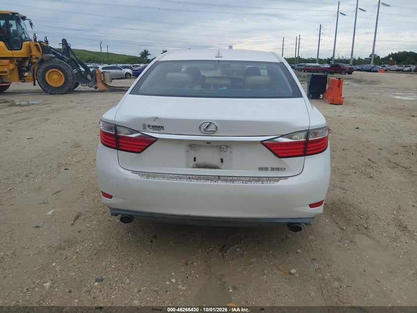 LEXUS ES 350 2013 VIN JTHBK1GG6D2036795