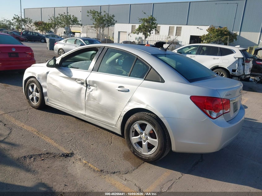 Vin: 1g1pc5sb2e7399969, lot: 46766520, chevrolet cruze 1lt auto 20143