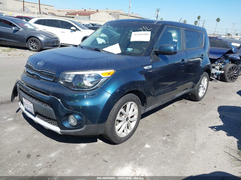Vin: kndjp3a5xk7017071, lot: 46766587, kia soul + 20192