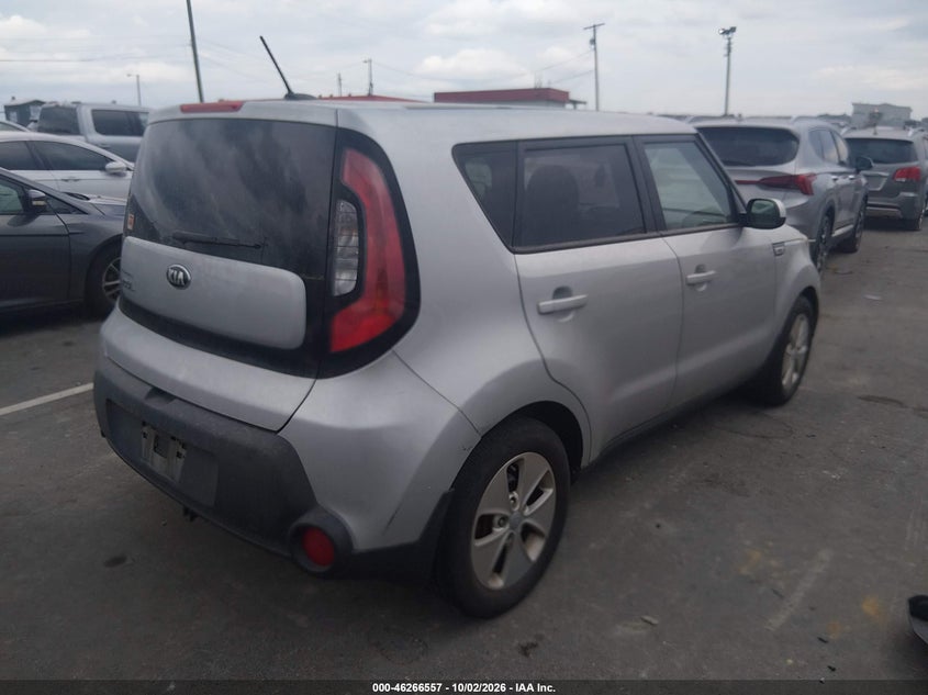 Vin: kndjn2a29f7803312, lot: 46766636, kia soul 20154