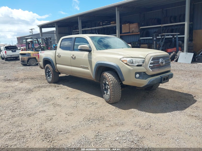 Vin: 5tfcz5an3gx040682, lot: 46766644, toyota tacoma sr 20161