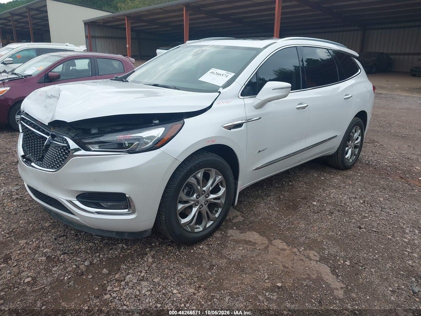 Vin: 5gaerdkw8mj147432, lot: 46766650, buick enclave fwd avenir 20212