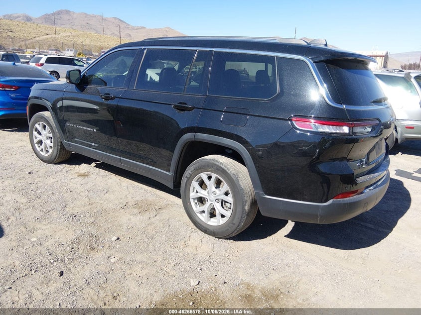 Vin: 1c4rjkbg6p8701051, lot: 46766657, jeep grand cherokee l limited 4x4 20233