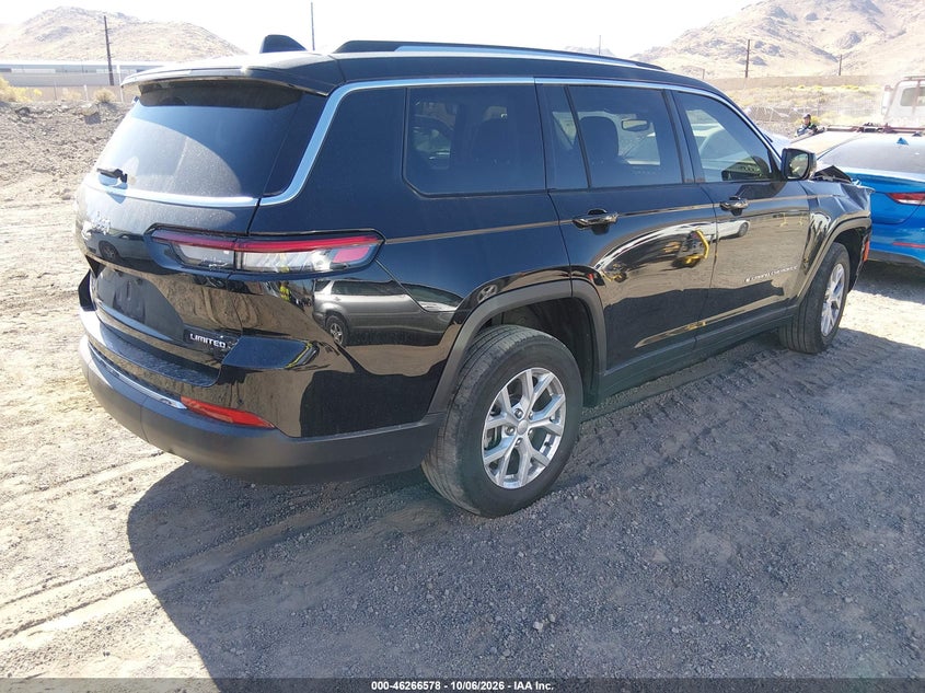 Vin: 1c4rjkbg6p8701051, lot: 46766657, jeep grand cherokee l limited 4x4 20234