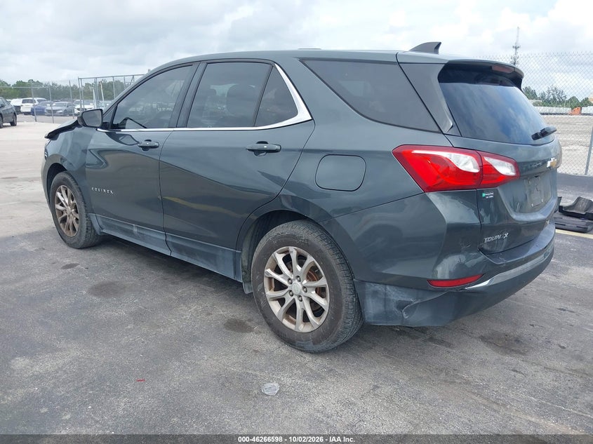 Vin: 3gnaxjev5js585511, lot: 46766677, chevrolet equinox lt 20183