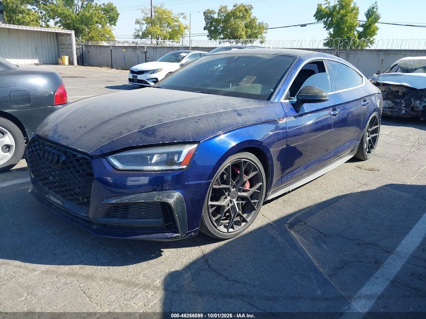 AUDI S5 2018 VIN WAUB4CF53JA024948