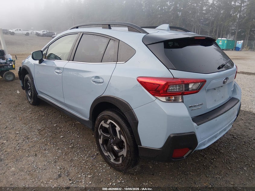 Vin: jf2gthmc3p8297626, lot: 46766711, subaru crosstrek limited 20233