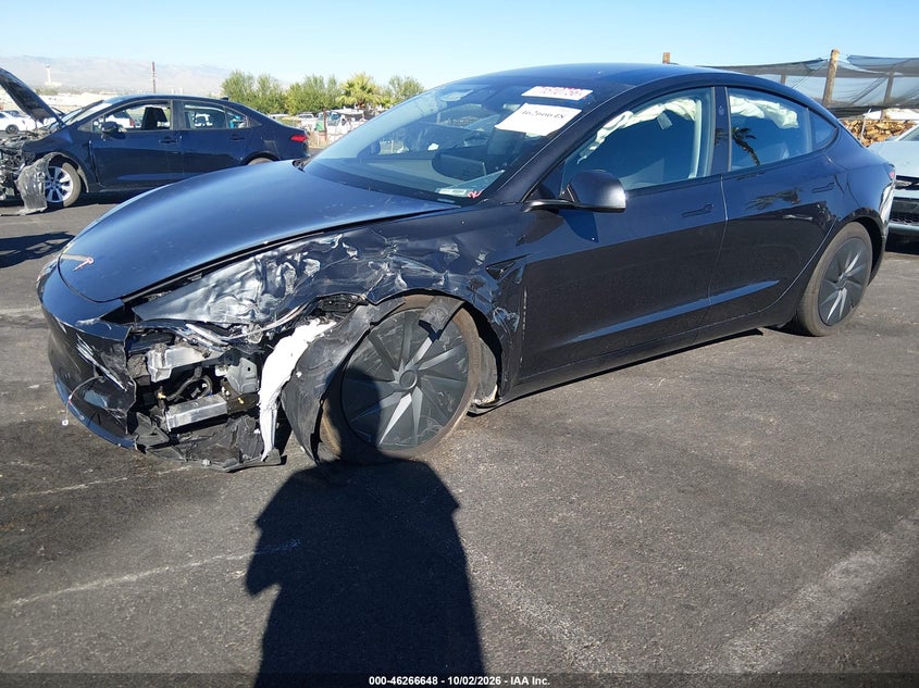 Vin: 5yj3e1ea5tf191006, lot: 46766727, tesla model 3 premium rear-wheel drive/rear-wheel drive 20262
