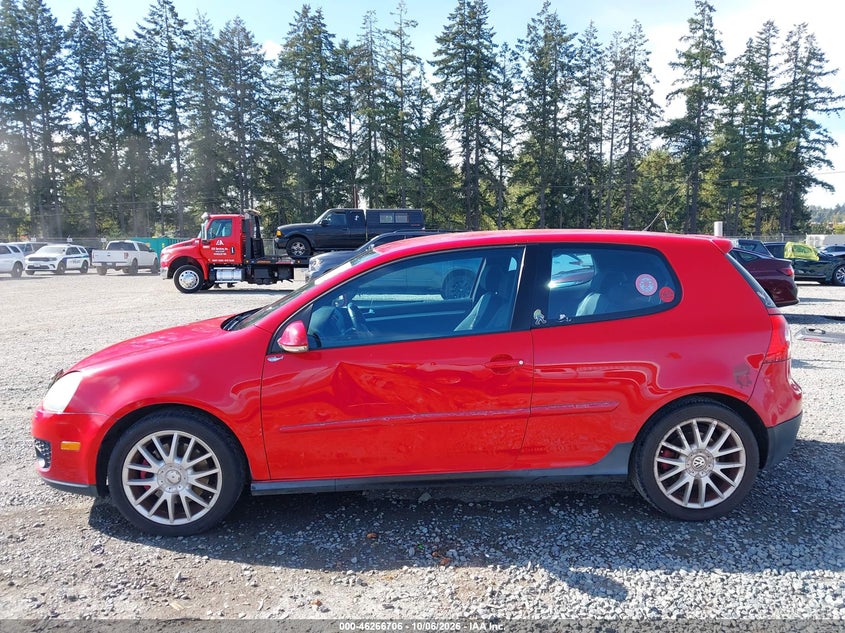 VOLKSWAGEN GTI 2006 VIN WVWFV71K96W103461