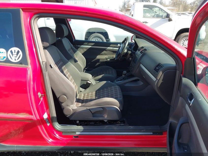 VOLKSWAGEN GTI 2006 VIN WVWFV71K96W103461