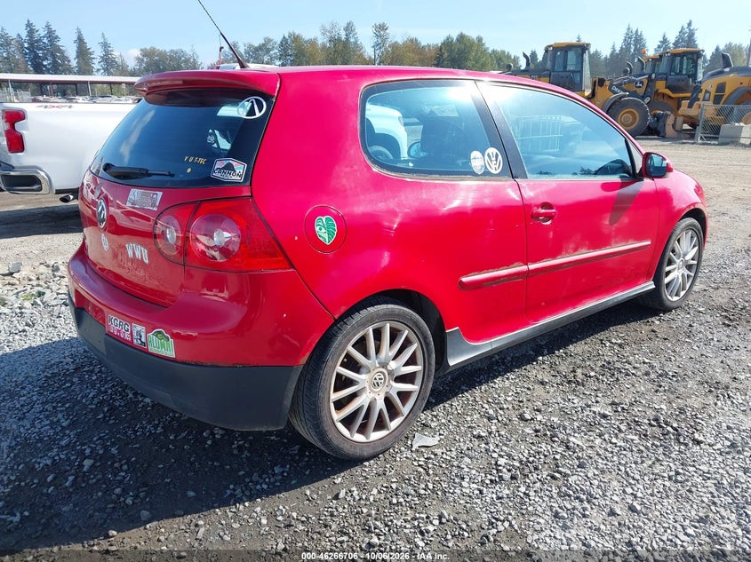 VOLKSWAGEN GTI 2006 VIN WVWFV71K96W103461