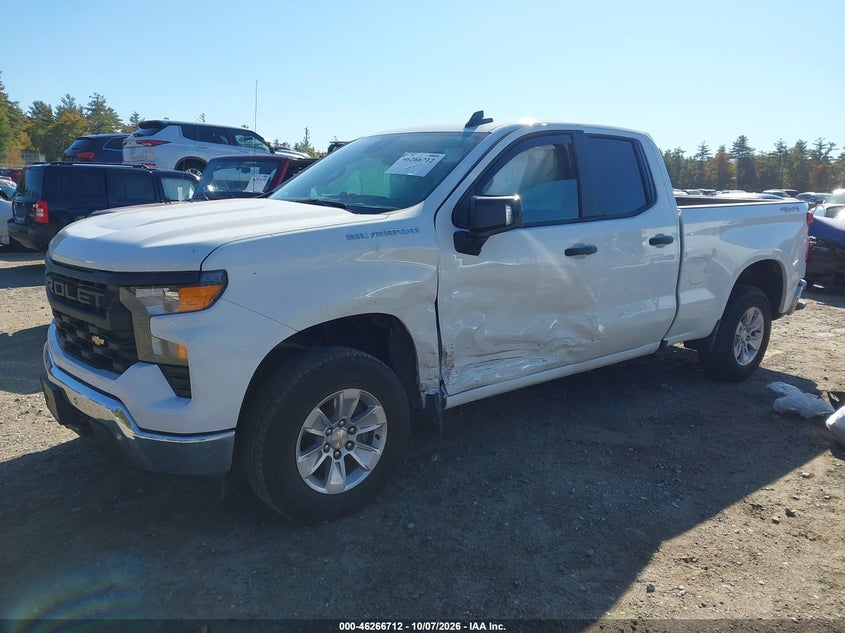 Vin: 1gcrkaedxtz205666, lot: 46766791, chevrolet silverado 1500 4wd  standard bed wt 20262