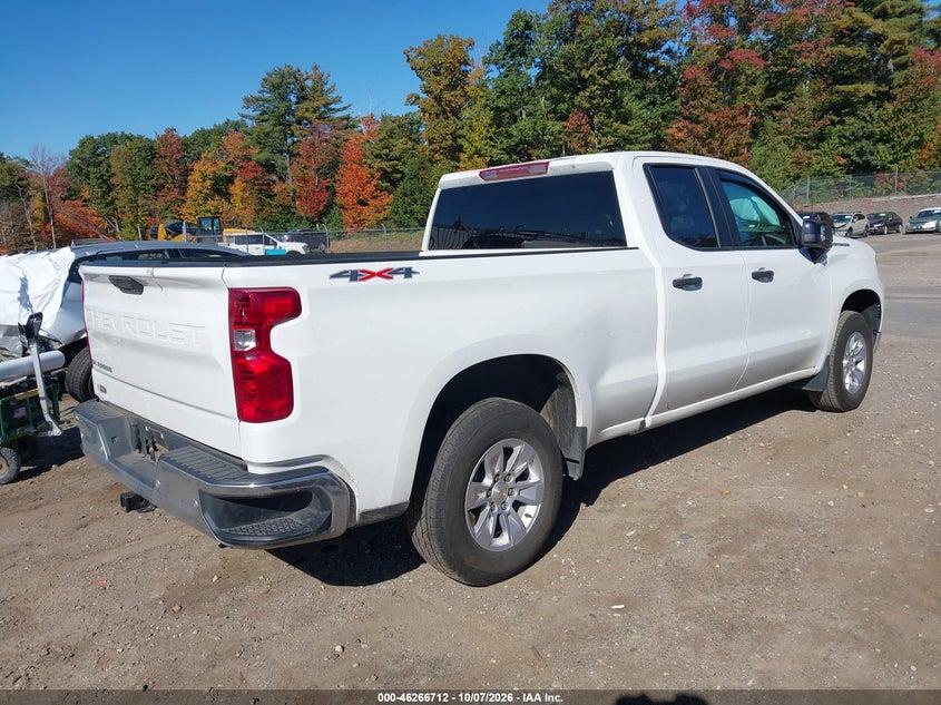 Vin: 1gcrkaedxtz205666, lot: 46766791, chevrolet silverado 1500 4wd  standard bed wt 20264