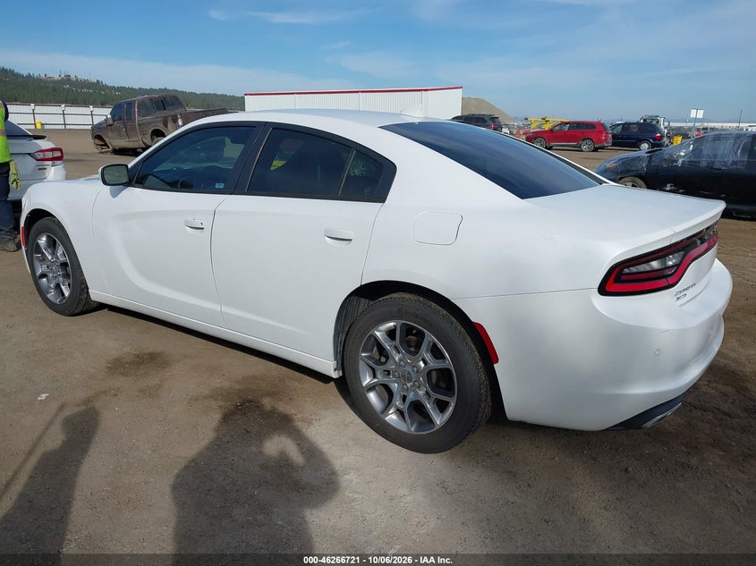 Vin: 2c3cdxjg3gh140916, lot: 46766800, dodge charger sxt 20163