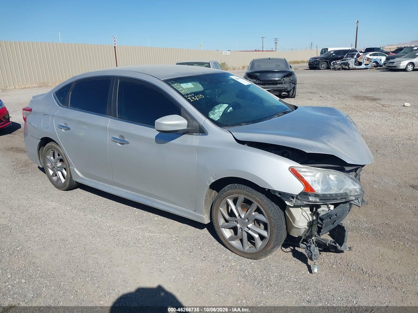 Vin: 3n1ab7ap9dl747398, lot: 46766814, nissan sentra sr 20131