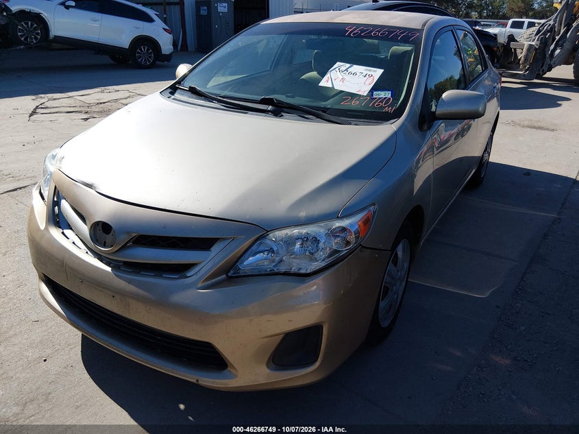 Vin: jtdbu4ee9b9147408, lot: 46766828, toyota corolla le 20112