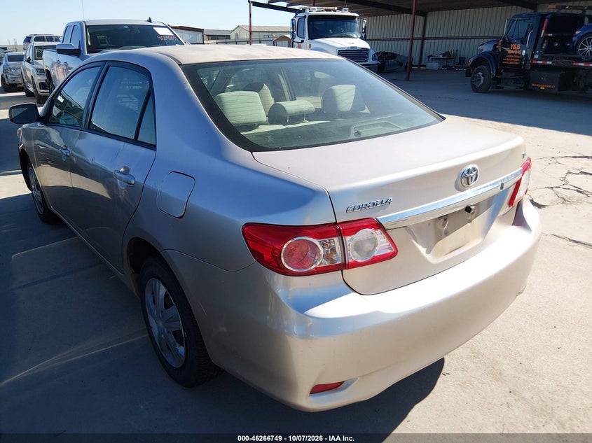 Vin: jtdbu4ee9b9147408, lot: 46766828, toyota corolla le 20113