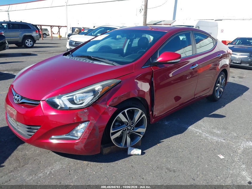 Vin: 5npdh4ae0fh625621, lot: 46766862, hyundai elantra limited 20152