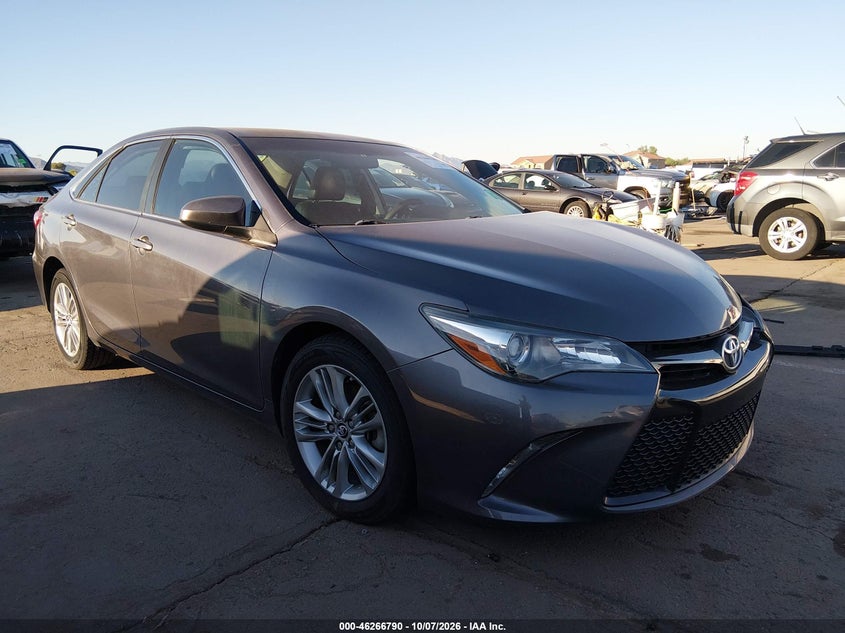 Vin: 4t1bf1fk6fu943514, lot: 46766869, toyota camry se 20151