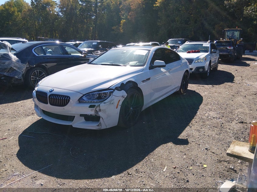 Vin: wba6b4c50ed760316, lot: 46766874, bmw 650i gran coupe xdrive 20142