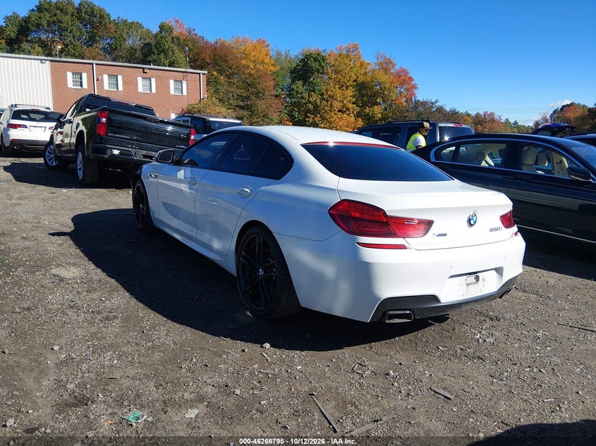 Vin: wba6b4c50ed760316, lot: 46766874, bmw 650i gran coupe xdrive 20143