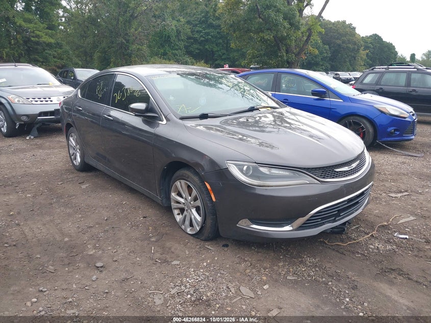 Vin: 1c3cccab2gn107803, lot: 46766903, chrysler 200 limited 20161