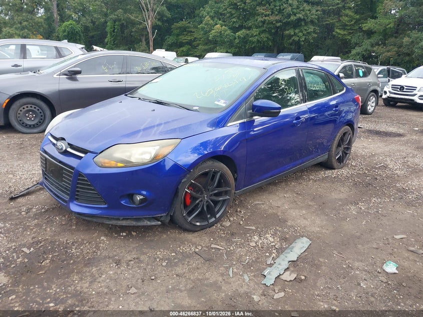 Vin: 1fadp3j22dl177075, lot: 46766916, ford focus titanium 20132