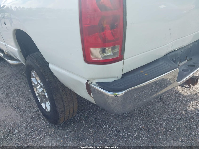 DODGE RAM 2500 2005 VIN 3D7KS28C85G775894