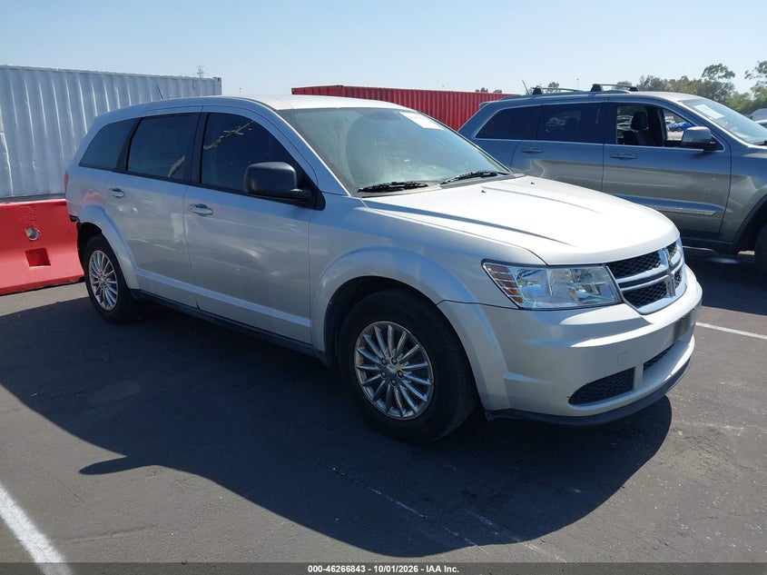 Vin: 3c4pdcab4et303913, lot: 46766922, dodge journey american value pkg 20141