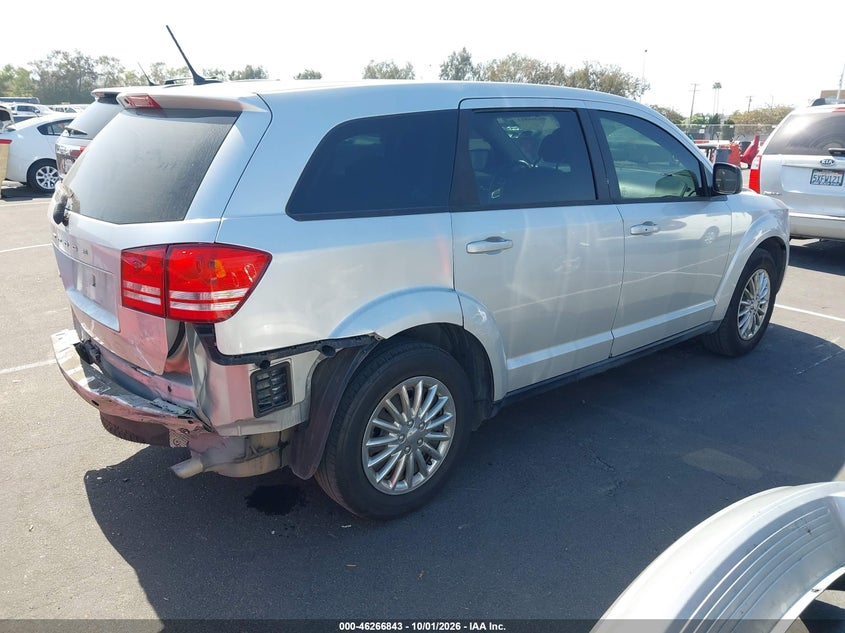 Vin: 3c4pdcab4et303913, lot: 46766922, dodge journey american value pkg 20144