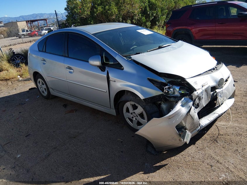 Vin: jtdkn3du2a5181535, lot: 46766924, toyota prius ii 20101