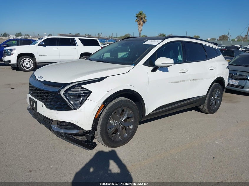 Vin: kndpxcdg2s7193636, lot: 46766936, kia sportage hybrid sx-prestige 20252