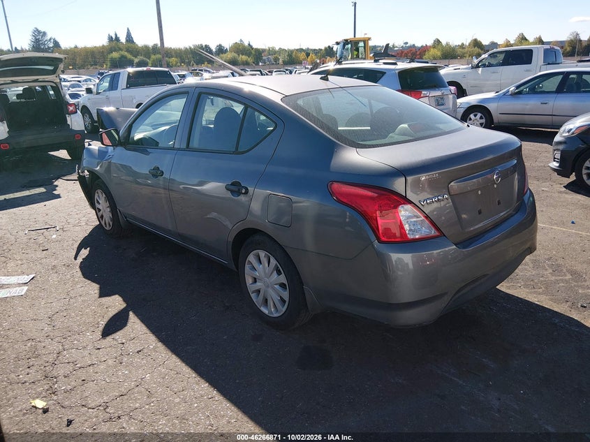 Vin: 3n1cn7ap7gl859346, lot: 46766950, nissan versa 1.6 s 20163