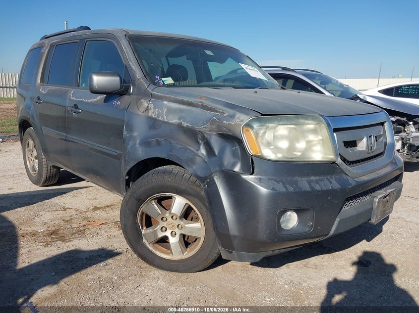 Vin: 5fnyf3h62bb055386, lot: 46766989, honda pilot ex-l 20111