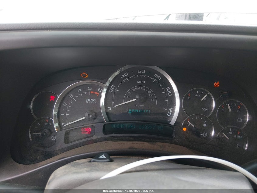 CADILLAC ESCALADE ESV 2005 VIN 3GYFK66N95G209163