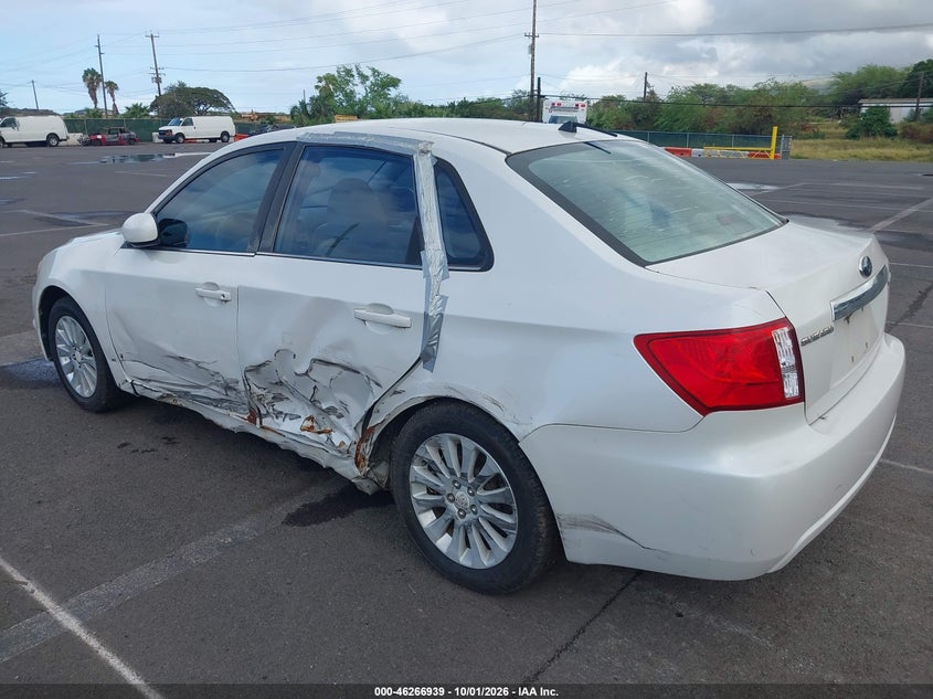 SUBARU IMPREZA 2008 VIN JF1GE61628H520628