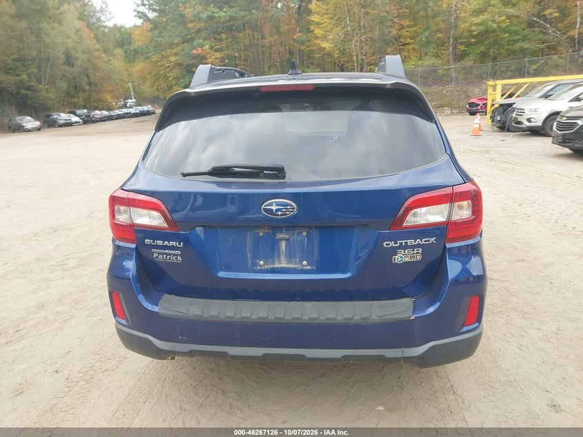 SUBARU OUTBACK 2016 VIN 4S4BSEJC6G3228291