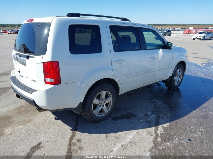 Vin: 5fnyf4h67bb067412, lot: 46767229, honda pilot ex-l 20114