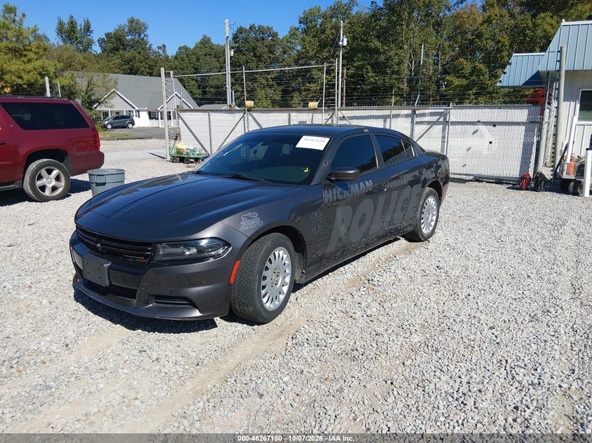 Vin: 2c3cdxkt4jh295641, lot: 46767244, dodge charger police awd 20182