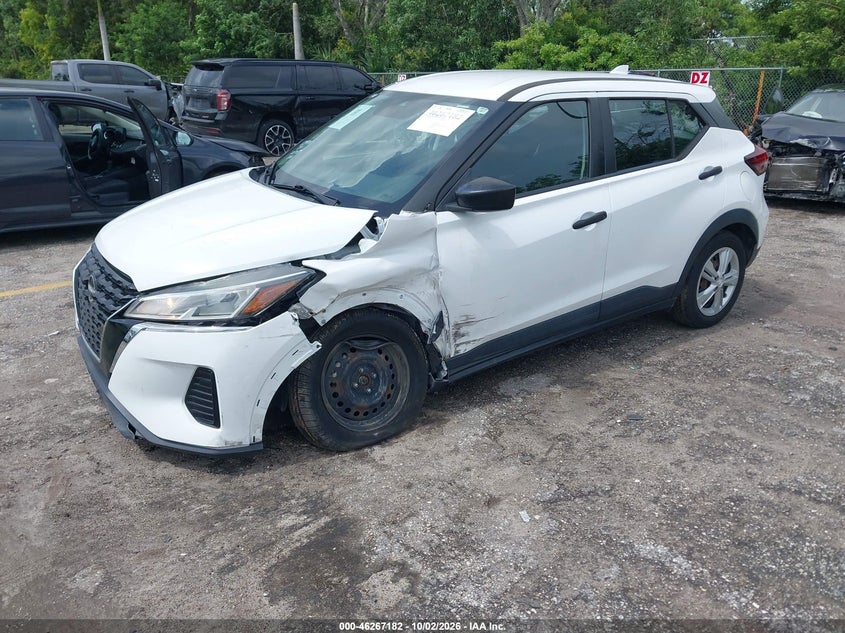 Vin: 3n1cp5bv6nl515970, lot: 46767278, nissan kicks s xtronic cvt 20222