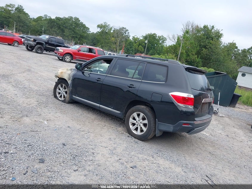 TOYOTA HIGHLANDER 2011 VIN 5TDBK3EH8BS064368