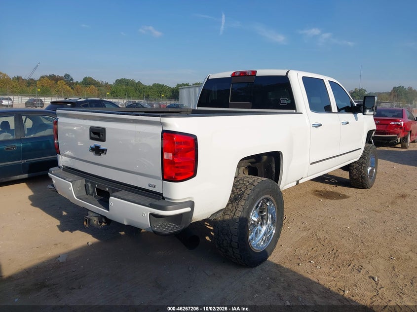 Vin: 1gc1kteyxkf182062, lot: 46767300, chevrolet silverado 2500hd ltz 20194